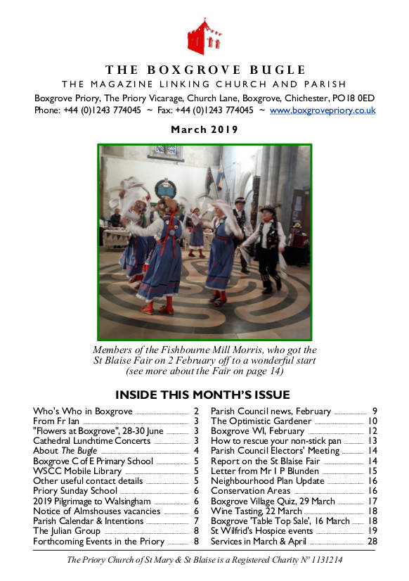 Boxgrove Bugle Mar 2019