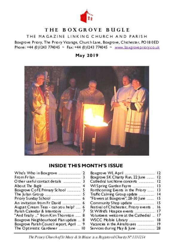 Boxgrove Bugle May 2019