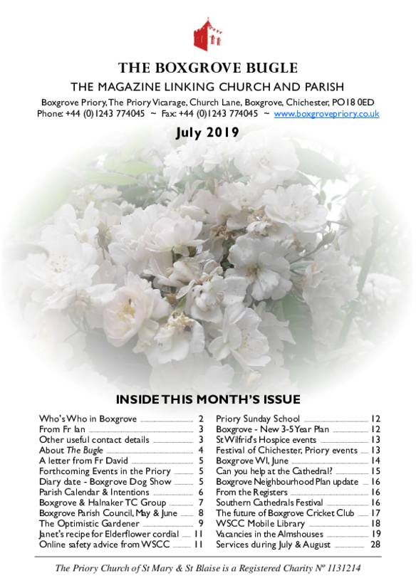 Boxgrove Bugle Jul 2019