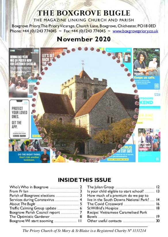 Boxgrove Bugle Nov 2020