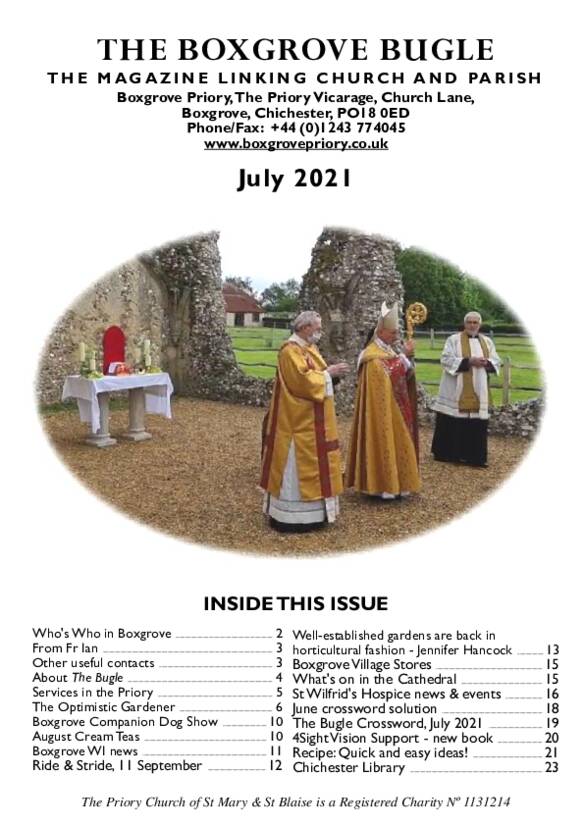 Boxgrove Bugle Jul 2021