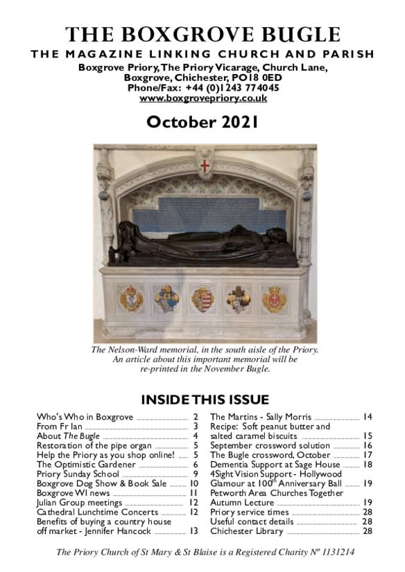 Boxgrove Bugle Oct 2021