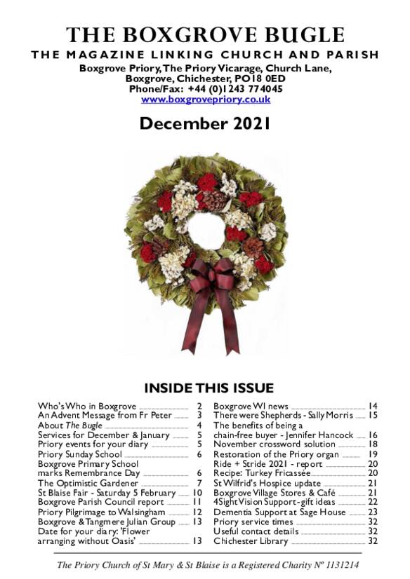 Boxgrove Bugle Dec 2021