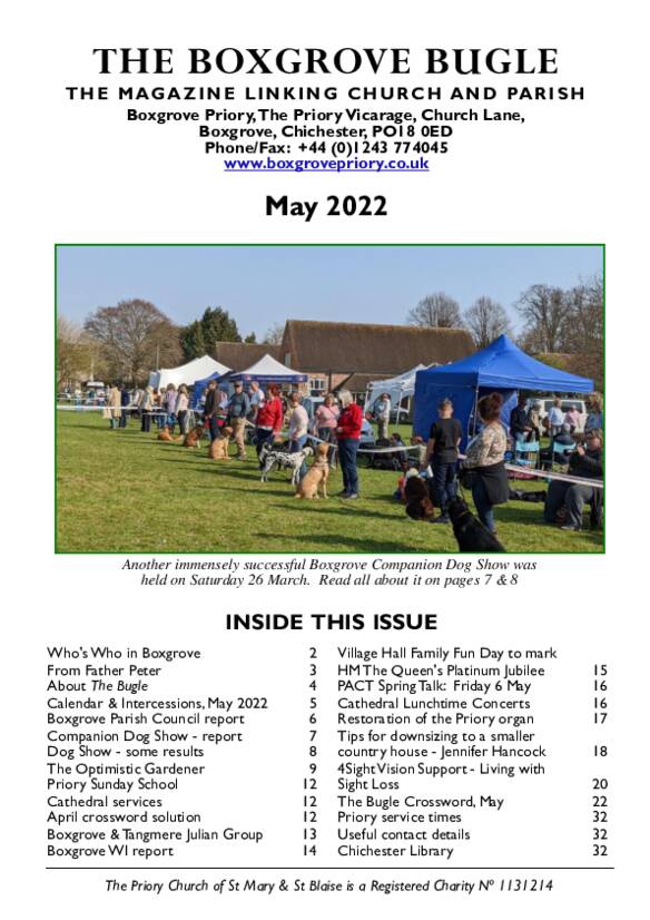 Boxgrove Bugle May 2022