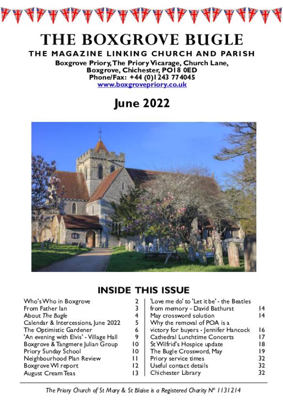 Boxgrove Bugle Jun 2022