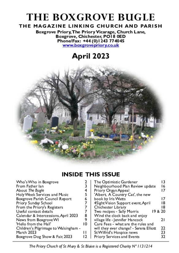 Boxgrove Bugle Apr 2023