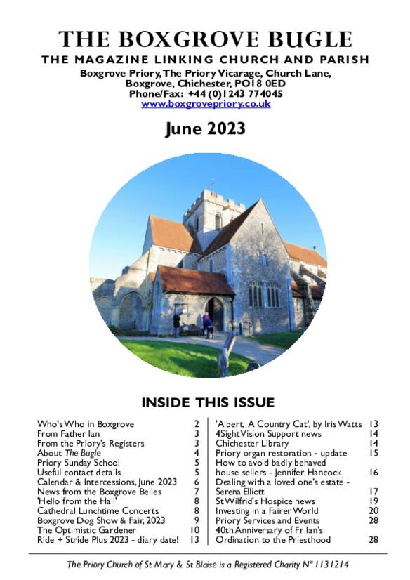 Boxgrove Bugle Jun 2023