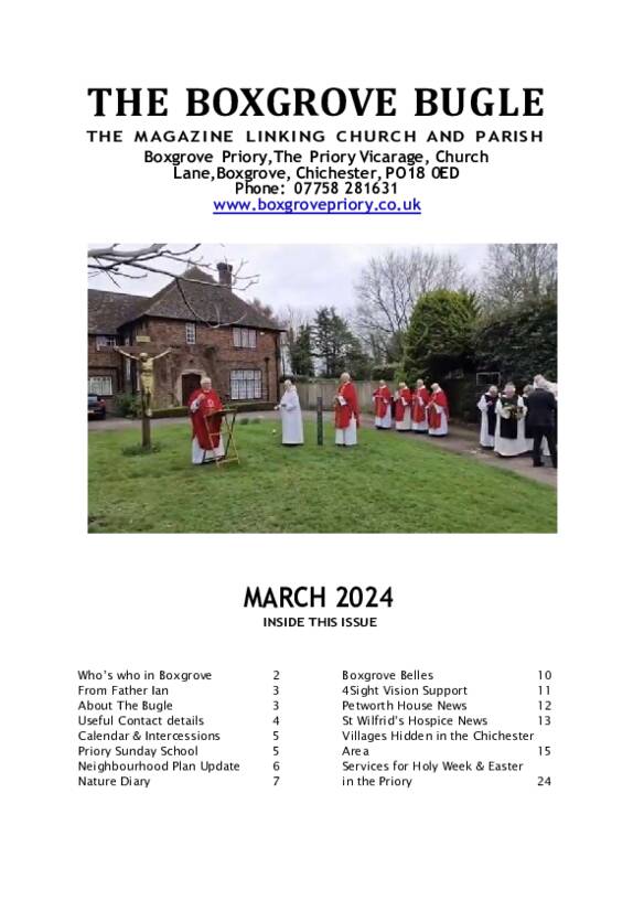 Boxgrove Bugle Mar 2024