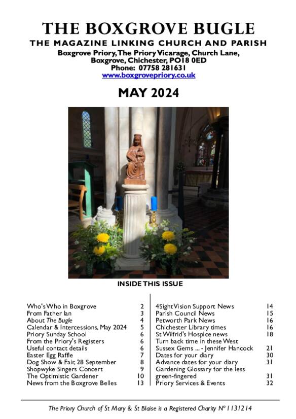 Boxgrove Bugle May 2024