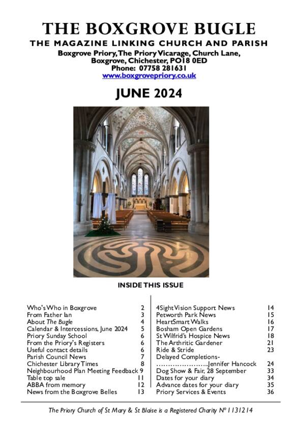 Boxgrove Bugle Jun 2024