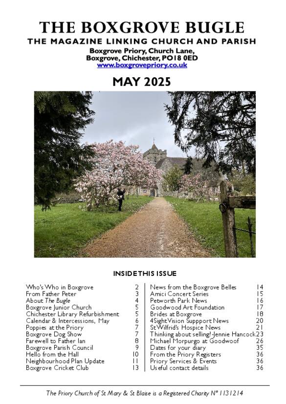 Boxgrove Bugle May 2025