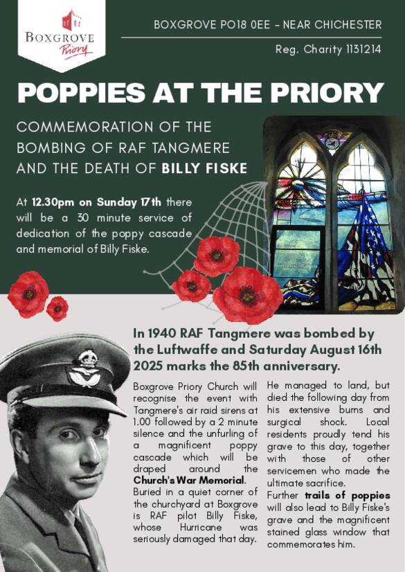 Poppy Festival for Billy Fiske