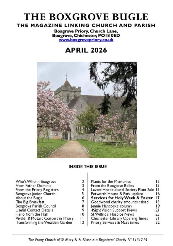 Boxgrove Bugle Apr 2026